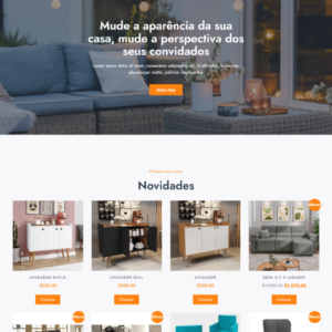 Site para Loja de Móveis
